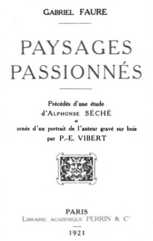 [Gutenberg 64290] • Paysages Passionnés